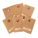 5ks Kraft Paper Cards Kraft Paper Cards