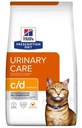 HILL'S PD FELINE C/D KRMIVO PRE PSA CHICKEN 1,5kg