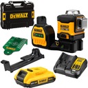 Zelený krížový čiarový laser 12/18V DeWALT DCE089D1G18