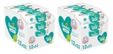 Pampers Sensitive vlhčené obrúsky 2 x 12 x 52 ks.