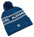 Čiapka Under Armour Halftime Beanie Modrá zimná čiapka s MODRÝM brmbolcom