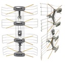 NAJVÝKONNEJŠIA SIEŤOVÁ ANTÉNA DVB-T2 MUX8 HEVC HD