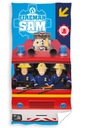 Plážová osuška Fireman sam 70x140