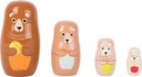 Matryoshka Teddy Bear Family Small Foot