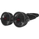 DVOJITÝ VENTILÁTOR DO AUTO Amio s klipom 12V DC