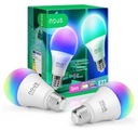 Nous P3 RGB E27 Smart WiFi žiarovka 2 ks 800lm