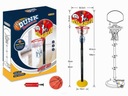 BASKETBALOVÝ SET KOŠÍK DOSKA KOŠÍK NA LOPTIČKY