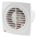 AXIÁLNY KÚPEĽŇOVÝ VENTILÁTOR 100 mm SNÍMAČ VLHKOSTI A ČASOVAČ