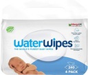 WATER WIPES vlhčené obrúsky 4x60ks WATER UK č.1