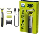 Holiaci strojček | Philips OneBlade 360 ​​​​zastrihávač | Na telo a tvár | QP2834/20