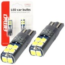 LED PARKOVACIA ZIARKA SET 12/24V W5W T10 CANBUS