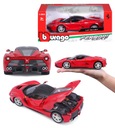 LaFerrari 1:24 Bburago 18-26001 ČERVENÉ TALIANSKÉ AUTO METAL AUTO