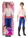 DISNEY PRINCEZNÁ. BÁBIKA PRINCE ERIC HLV97, MATTEL