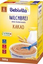 BEBIVITA MLIEKO ŠEDÁ, KAKAOVÉ A VITAMÍNY 500g 8m