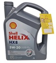 5W30 SHELL HELIX HX8 ECT 5L 504/507 VW BMW LL-04 MB 229,31 229,51