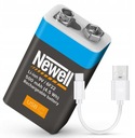 Nabíjateľná batéria Newell 9 V R9 USB-C 500 mAh