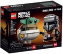 LEGO BrickHeadz 75317 Mandalorian a dieťa