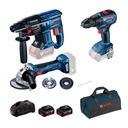 BOSCH KIT 18V GBH/GWS/GSR 2x4,0 AH TAŠKA