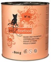 Catz Finefood N.25 pre Cat Chicken and Tun. 800g