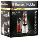 Strieborný mixér Russell Hobbs Mix & Go Steel 300 W