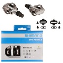 Pedály SHIMANO PD-M520 SPD + zarážky