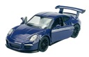 WELLY 2016 PORSCHE 911 GT3 RS BLUE 1:34 NOVÝ KOVOVÝ MODEL 43746