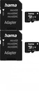 Pamäťová karta Hama microSDXC 128GB + SD adaptér 80MB/s Class C10 x2