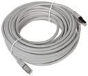 Patchcord RJ45/FTP6/15-GY cat.6 sivý 15m