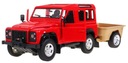 RASTAR auto na diaľkové ovládanie Land Rover DEFENDER 1:14