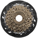 6-rýchlostná naťahovacia voľnobežka Shimano MF-TZ500. kryt