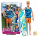 BARBIE MÓDNY. KEN SURFER + PRÍSLUŠENSTVO HPT50