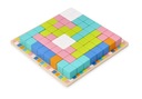 ADAMTOYS FAREBNÉ BLOKY TETRIS WOOD Puzzle