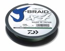 Daiwa J-Braid X4 0,10mm/135m tmavozelená