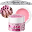 Claresa Soft&Easy Baby Pink gél na stavbu nechtov 45g ružový + PILNÍK