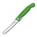 Victorinox Green pikutek zatvárací nôž, zúbkovaný