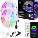 SET RGB LED pásik 15m WiFi smart TUYA + Diaľkové ovládanie