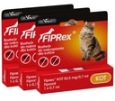 Fiprex Kvapky pre mačku 0,7ml - SET na 3 mesiace