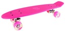 SKATEBOARD FISZKA DOSKA 100KG 56CM KOLESÁ LED FARBY