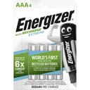 4x batérie Energizer 800mAh AAA R3 Ni-Mh