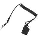 MFH LANYARD LINE PRE KRÁTKU ZBRAŇ PIŠTOLU ČIERNA