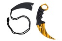 Karambit CS:GO Tiger pruhy, neostré + puzdro