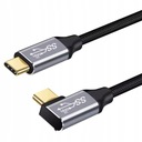 USB-C USB 3.1 TYP C UHLOVÝ KÁBEL RÝCHLEHO NABÍJANIA 1,5 m