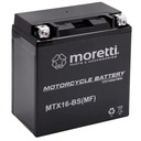 MOTOCYKLOVÁ BATÉRIA MTX16/YTX16 AGM 230A 12V