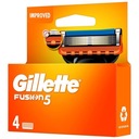 Gillette Fusion5 Manuálne kazety 4 ks ORIGINÁL