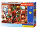 Vianočné puzzle Santa Claus s darčekmi Castorland 300