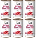 Brit Mono Protein Hovädzie 6 x 400 g