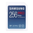 SÚČASŤOU PAMÄŤOVEJ KARTY SDXC SAMSUNG PRO PLUS 256 GB RÝCHLA USB ČÍTAČKA