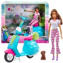 BARBIE HOLIDAY ZÁBAVNÁ BÁBIKA S KOLOBEŽKOU SO SADA PRÍSLUŠENSTVA 3+