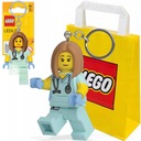 LEGO KEYRING LED BATERKA SESTRA LEKÁR + DARČEKOVÁ TAŠKA