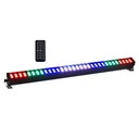 LIGHT4ME LED BAR 64x3W RGB pásik 8 sekcií diaľkové ovládanie